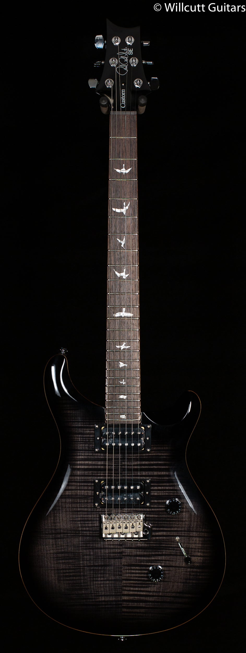 PRS SE Custom 24 Charcoal Burst
