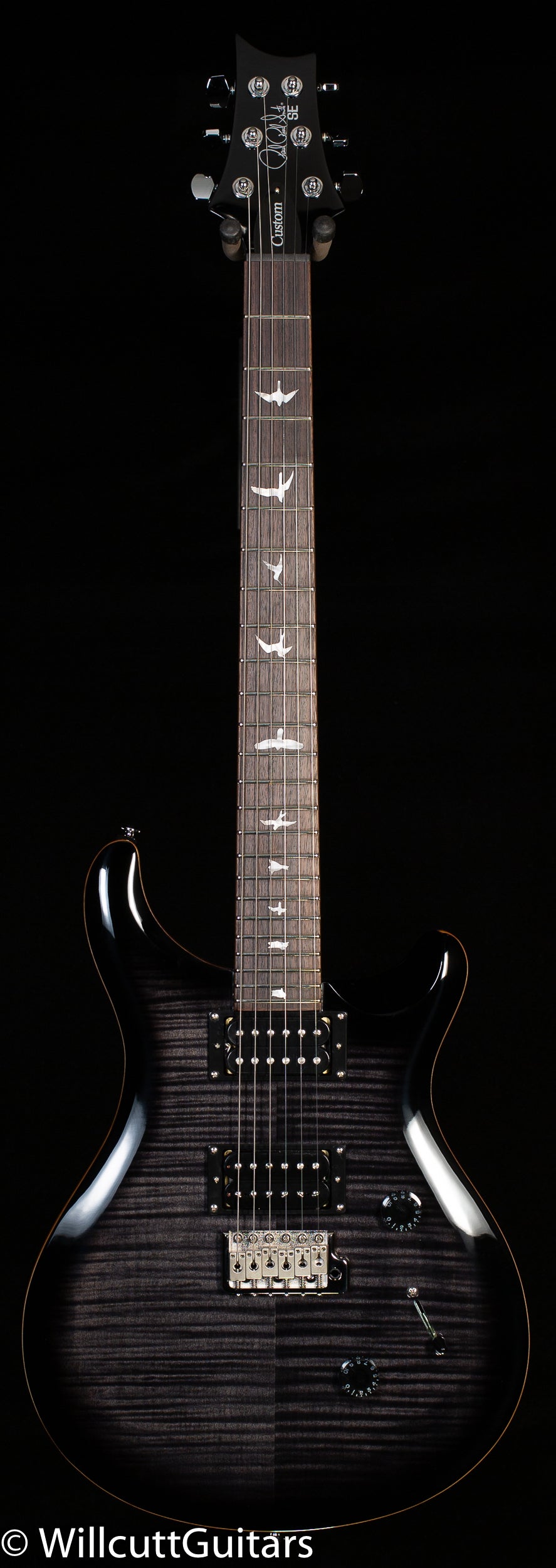 PRS SE Custom 24 Charcoal Burst