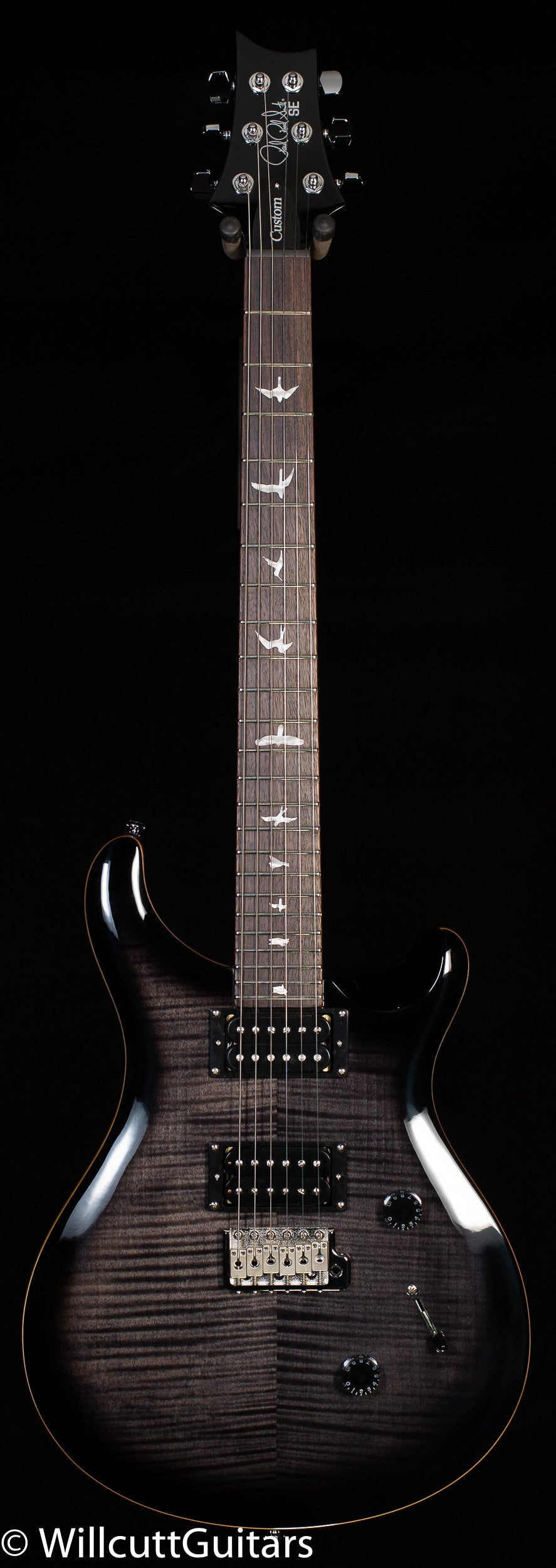 PRS SE Custom 24 Charcoal Burst