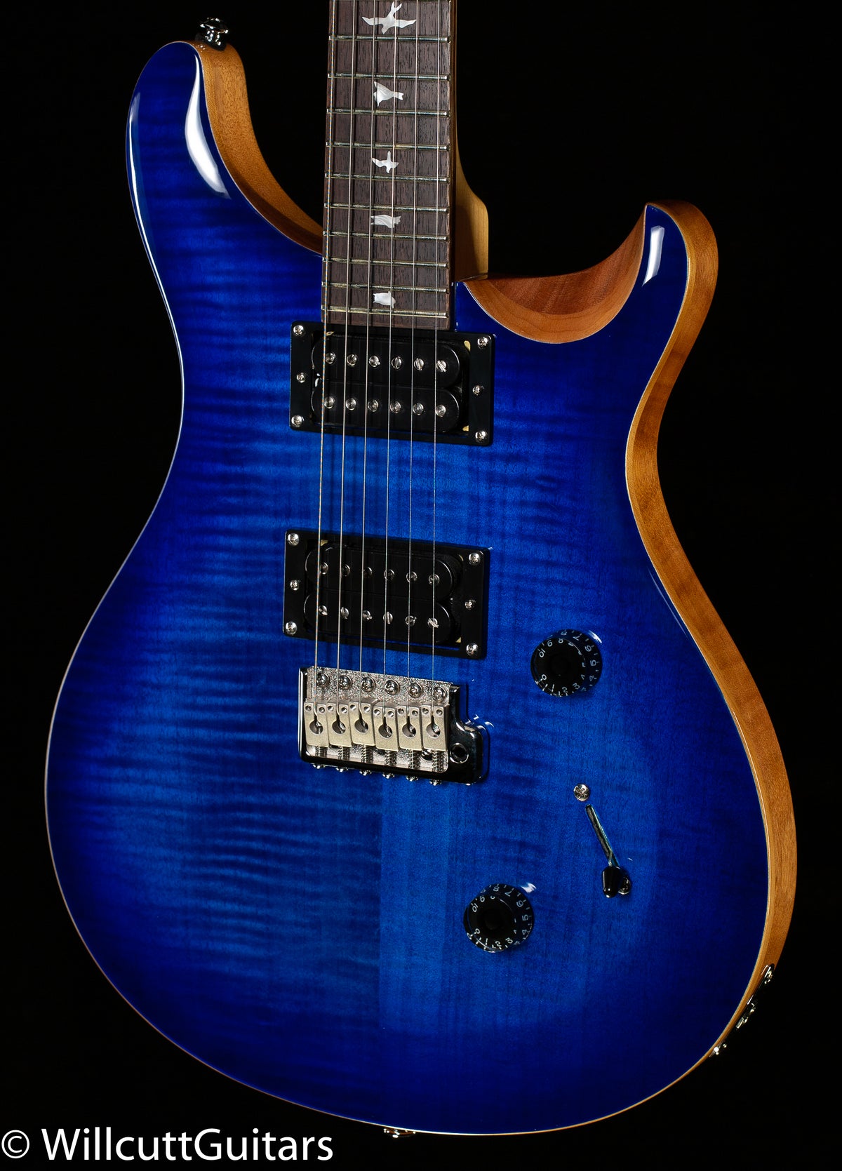 PRS SE Custom 24 Faded Blue Burst