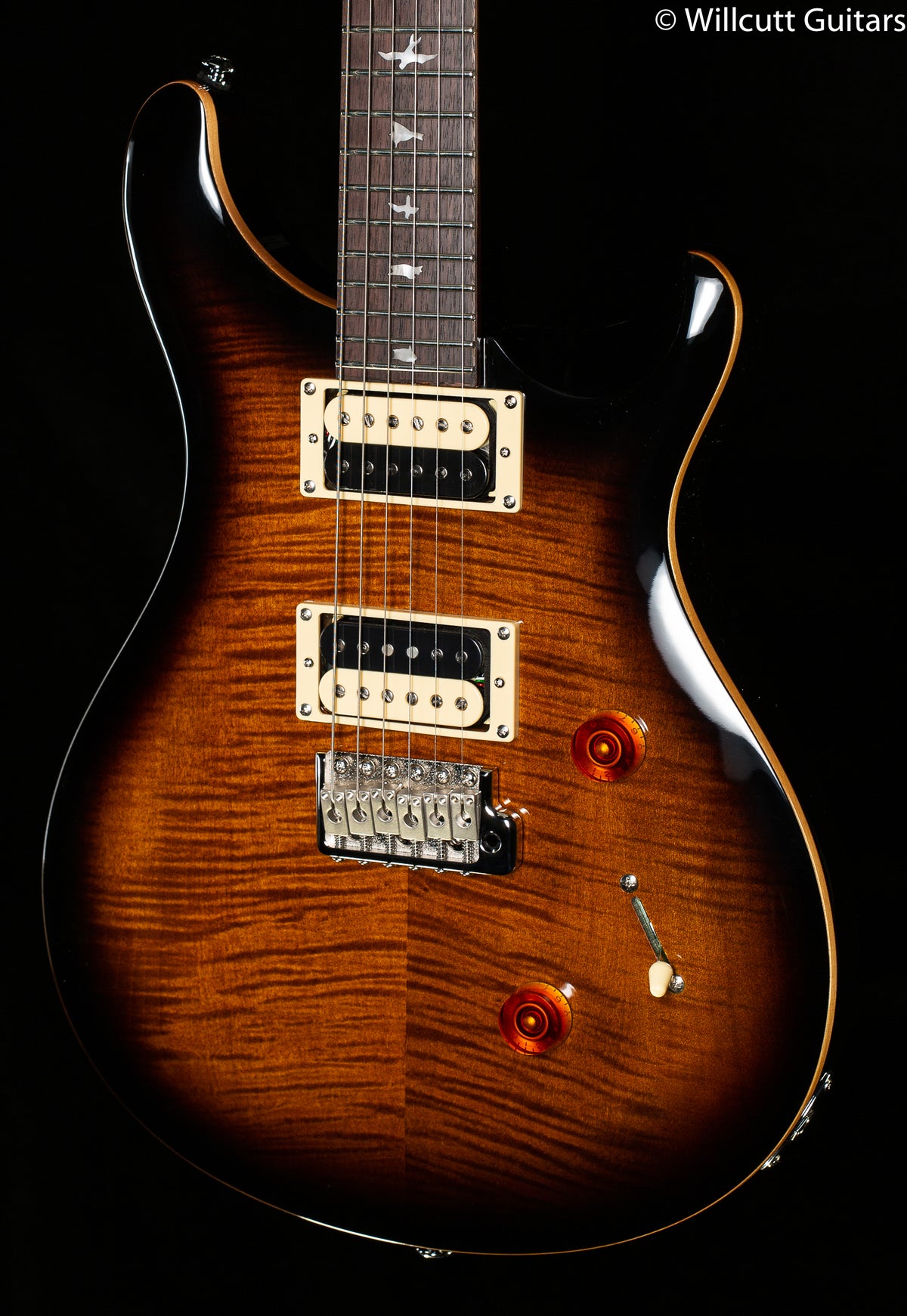 2021 PRS SE Custom 24 Black Gold