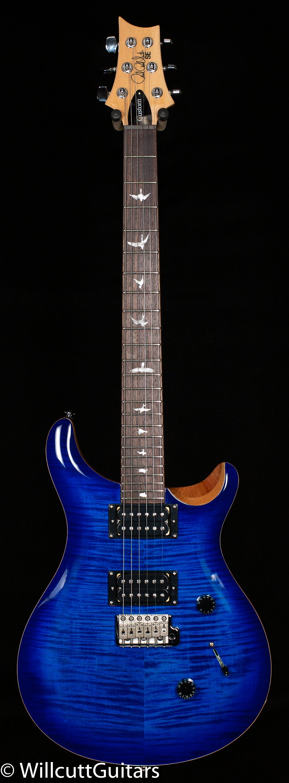 PRS SE Custom 24 Faded Blue Burst