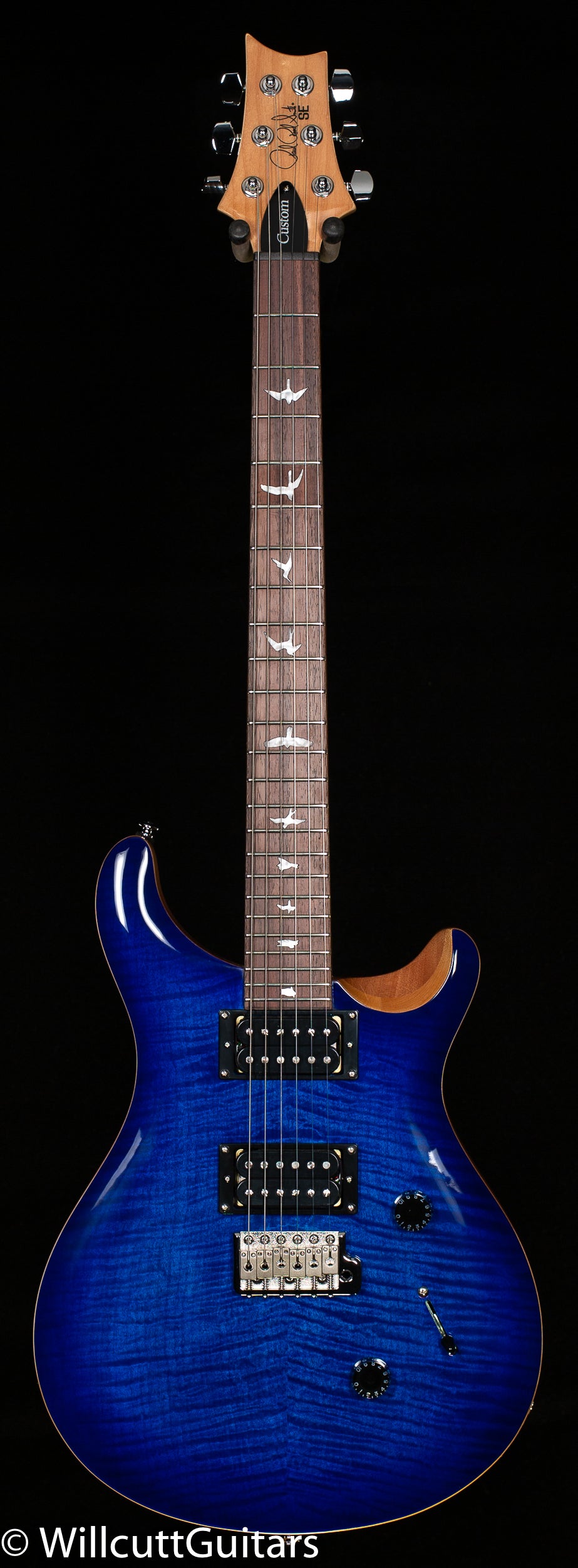 PRS SE Custom 24 Faded Blue Burst