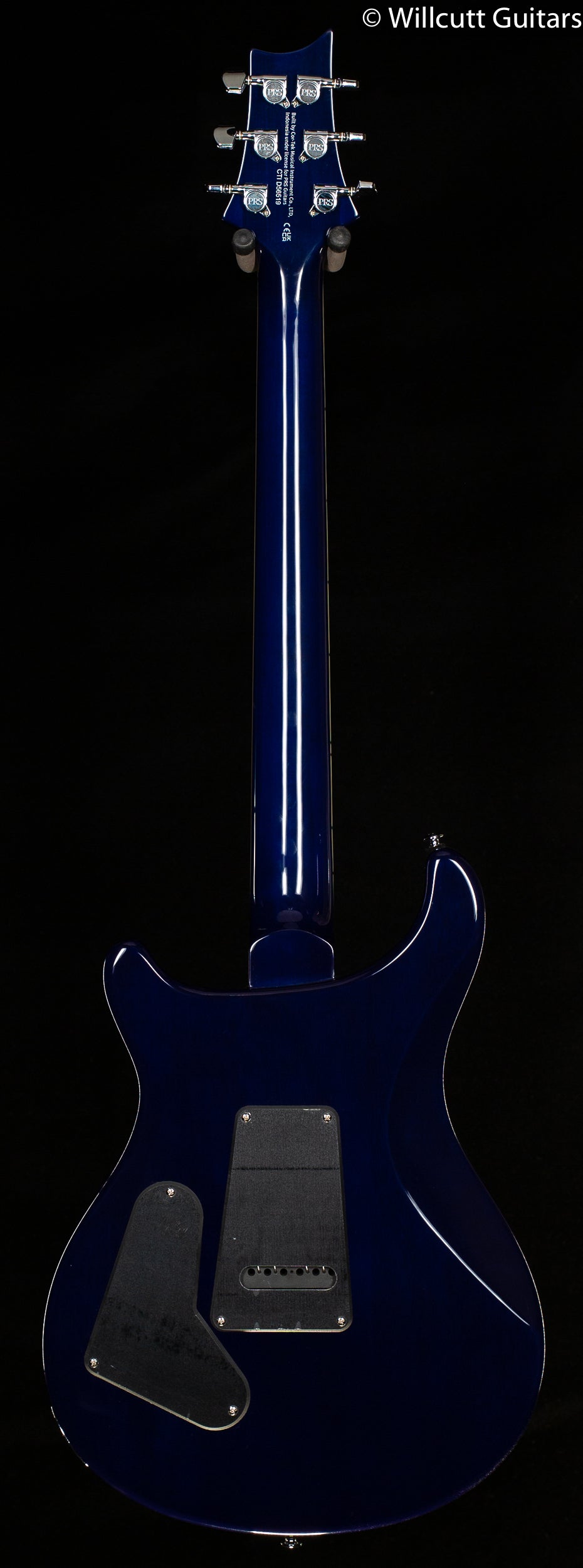 PRS SE Standard 24-08, Carved Mahogany body Translucent Blue (519