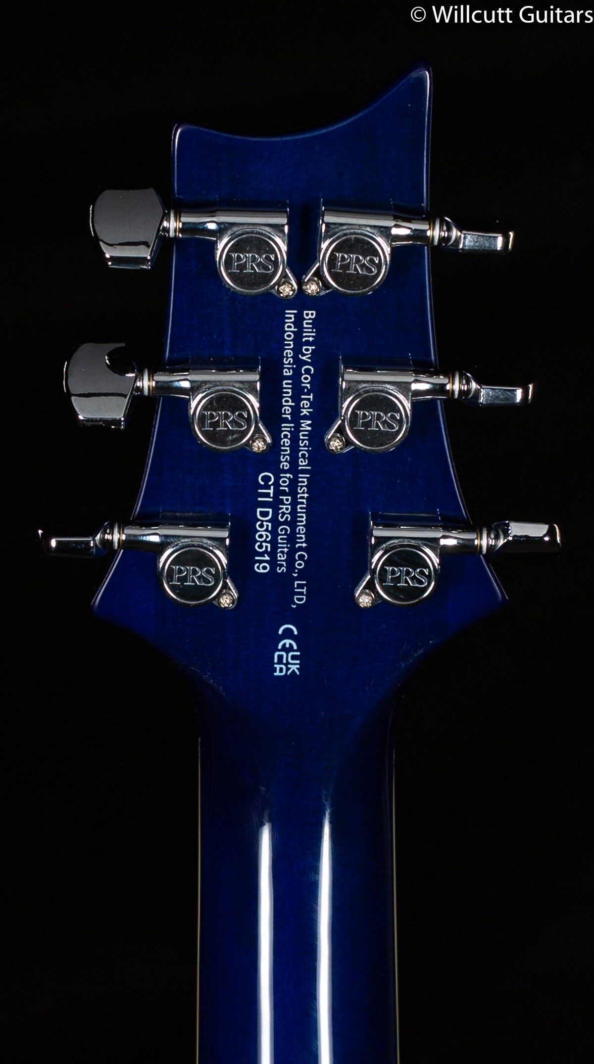 PRS SE Standard 24-08, Carved Mahogany body Translucent Blue (519)