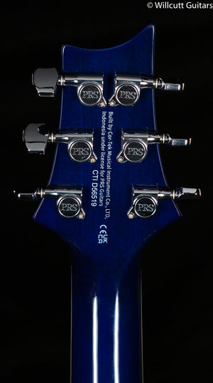 PRS SE Standard 24-08, Carved Mahogany body Translucent Blue (519)