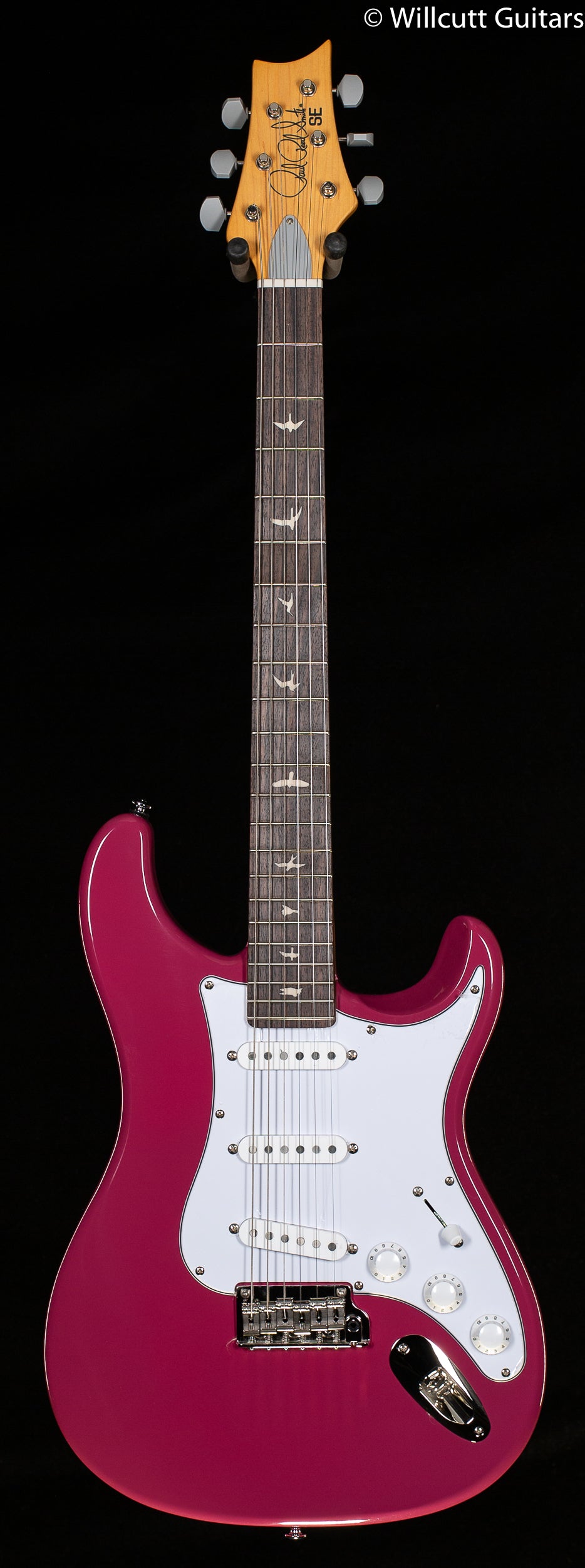 PRS SE Silver Sky Maple Neck Dragon Fruit (466)