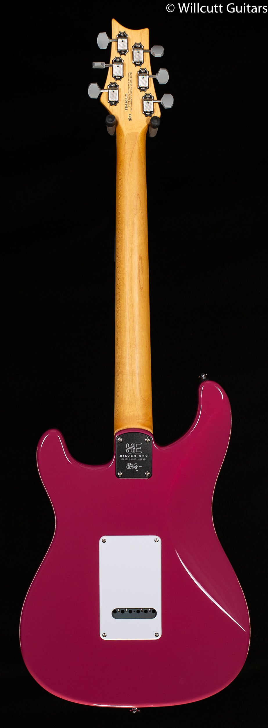 PRS SE Silver Sky Maple Neck Dragon Fruit (466)