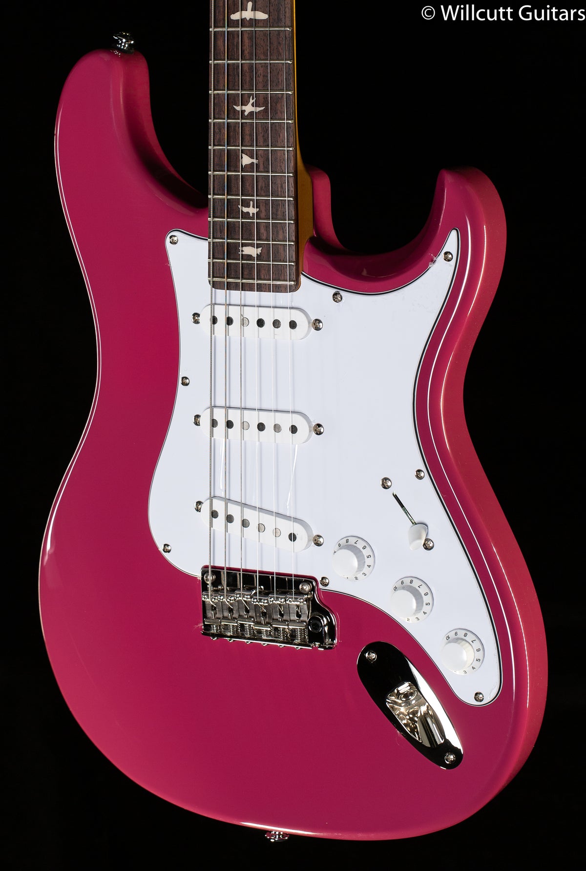 PRS SE Silver Sky Maple Neck Dragon Fruit (466)