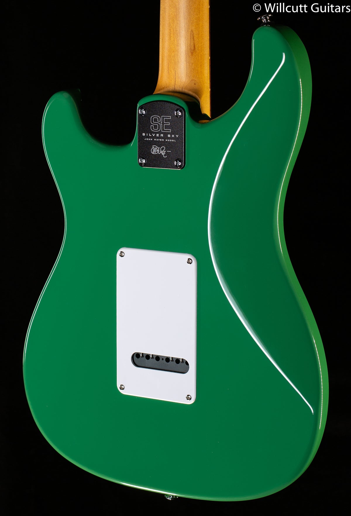 2022 PRS SE Silver Sky Ever Green (046)