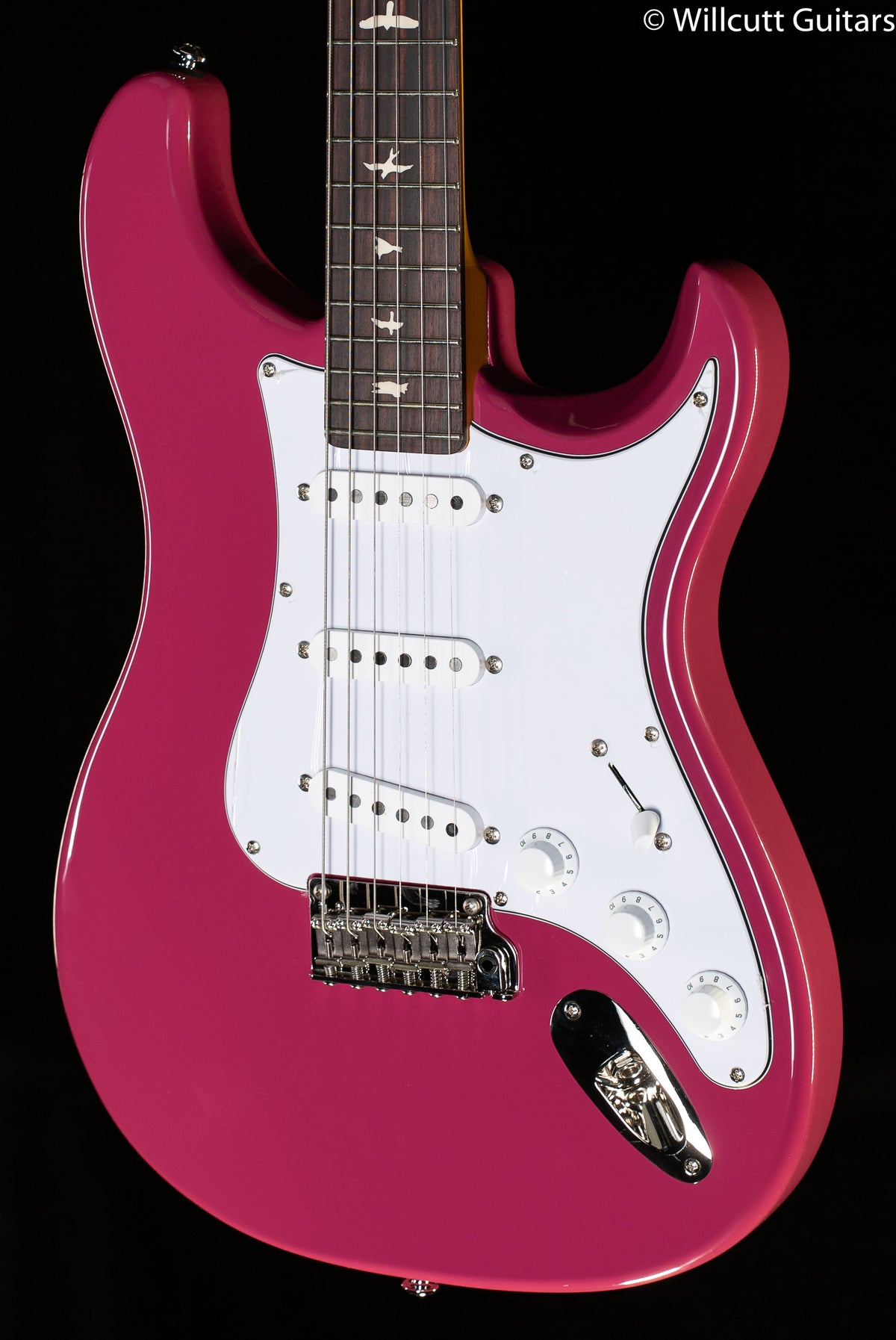 PRS SE Silver Sky Rosewood Fretboard Dragon Fruit (351)