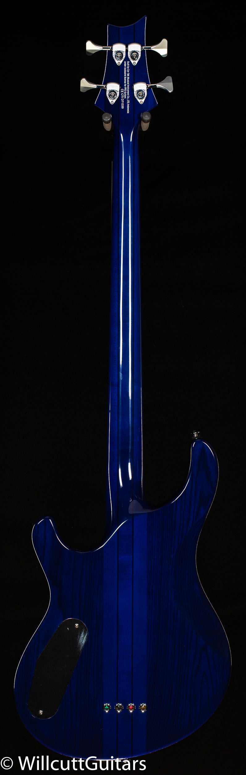 2021 PRS SE Kingfisher Bass Faded Blue Wraparound Burst Bass Guitar