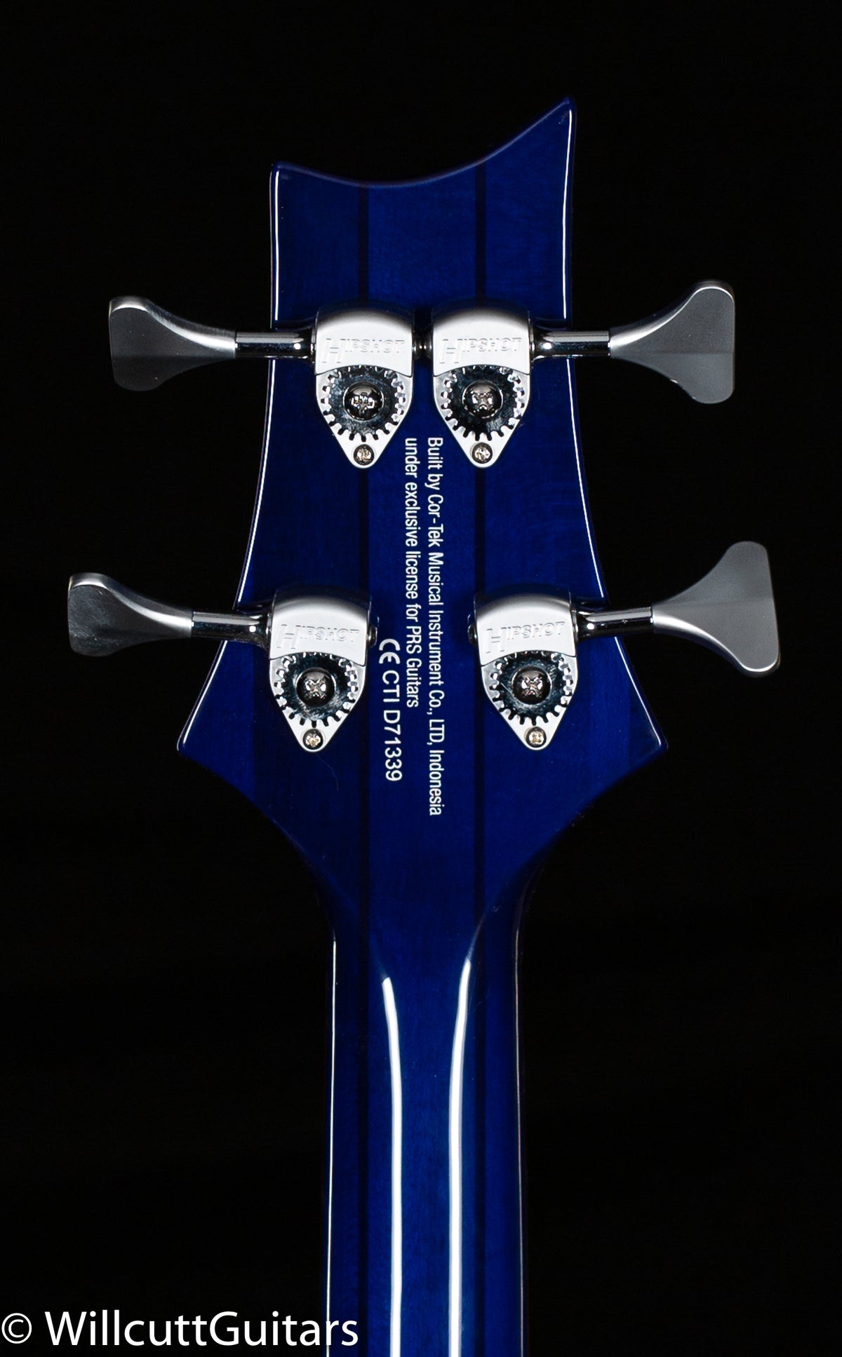 2021 PRS SE Kingfisher Bass Faded Blue Wraparound Burst Bass Guitar