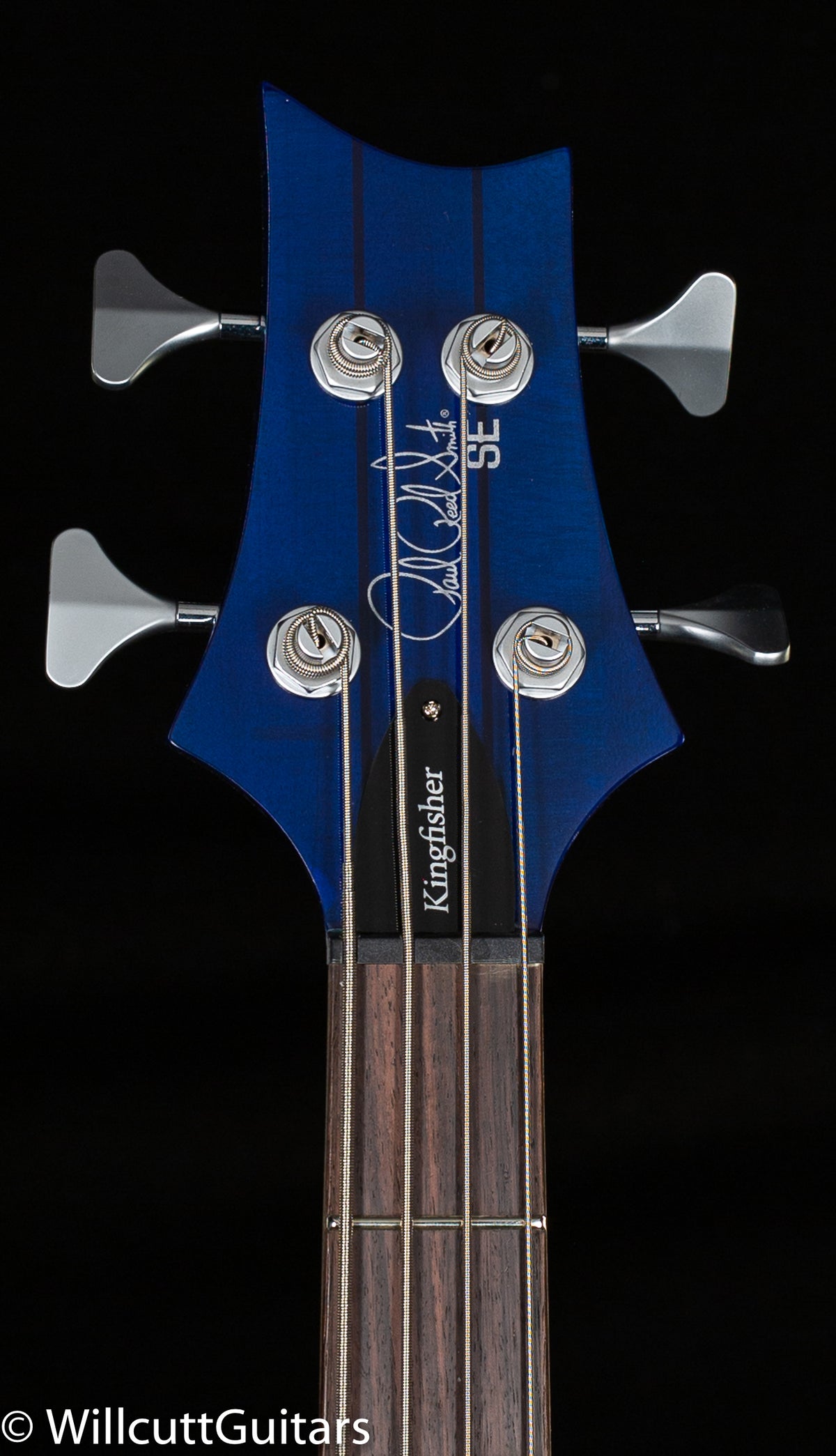 PRS SE Kingfisher bass, Faded Blue Wraparound Burst Bass Guitar (771)