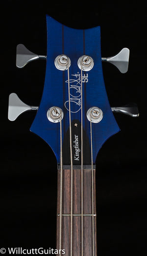 PRS SE Kingfisher bass, Faded Blue Wraparound Burst Bass Guitar (771)