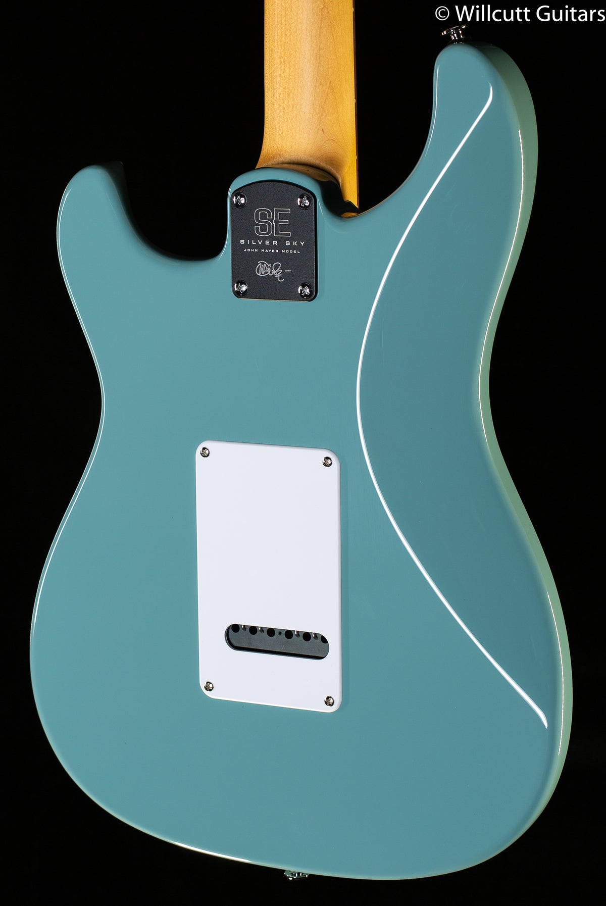 PRS SE Silver Sky Rosewood Fretboard Stone Blue (085)