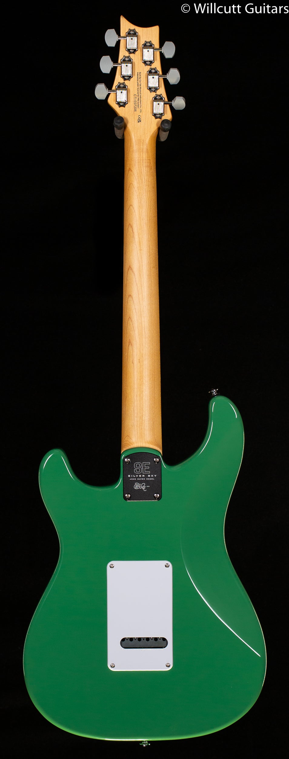 2022 PRS SE Silver Sky Ever Green (206)