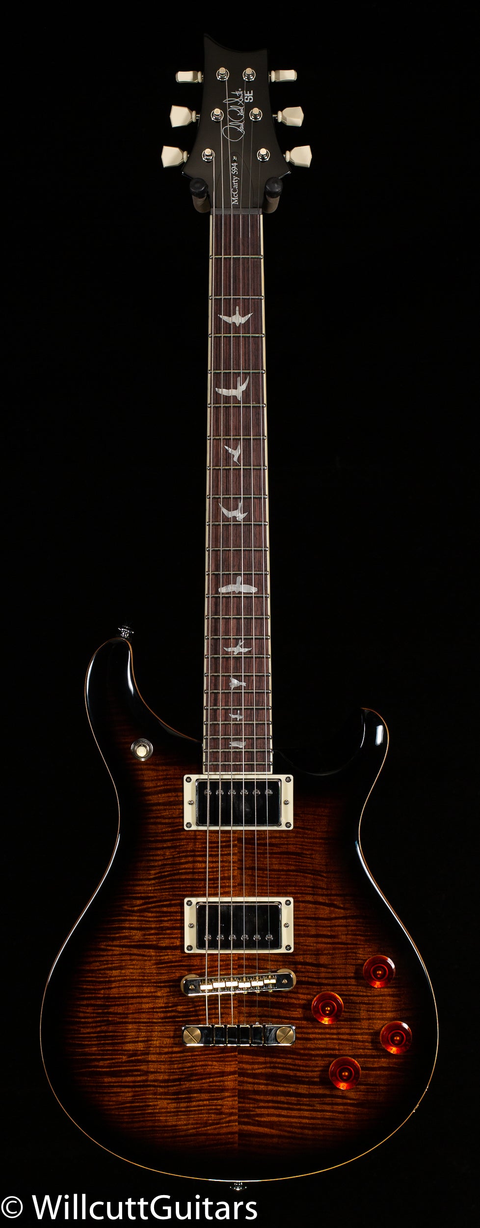 PRS SE McCarty 594 Black Gold Sunburst (545) - Willcutt Guitars