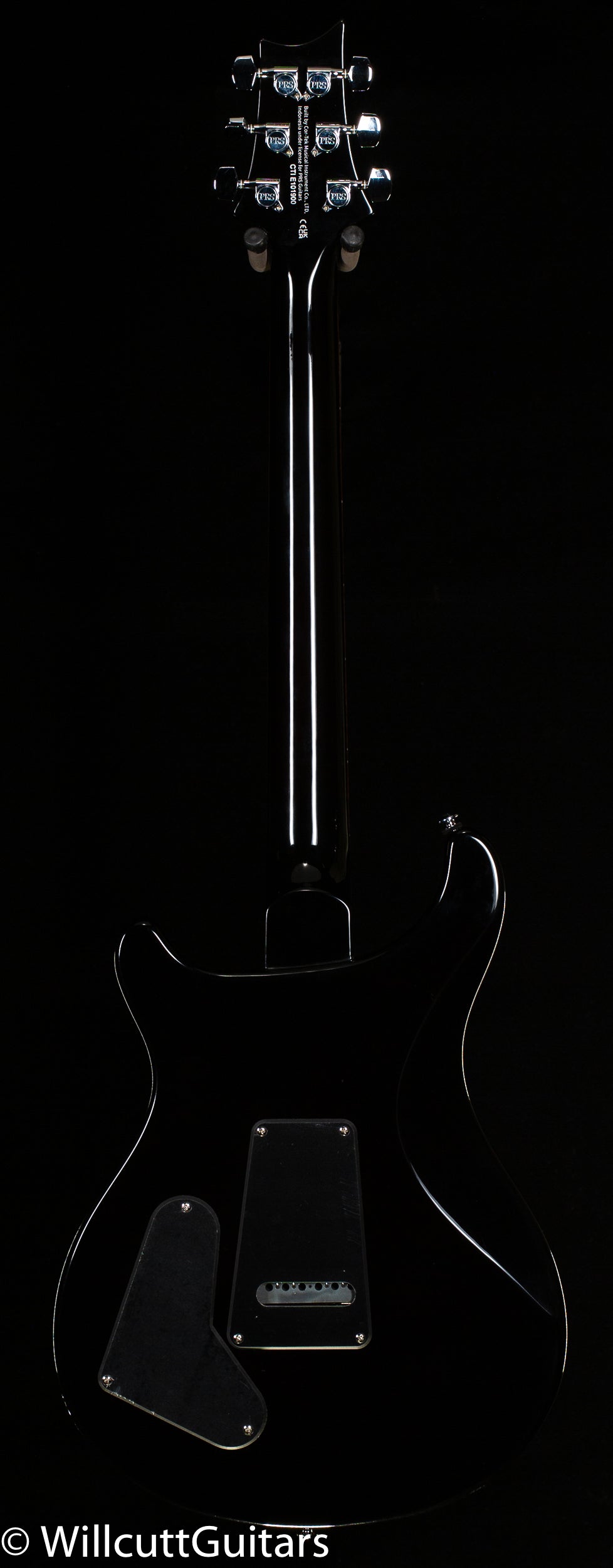 PRS SE Custom 22 Semi-Hollow Black Gold Sunburst (900)