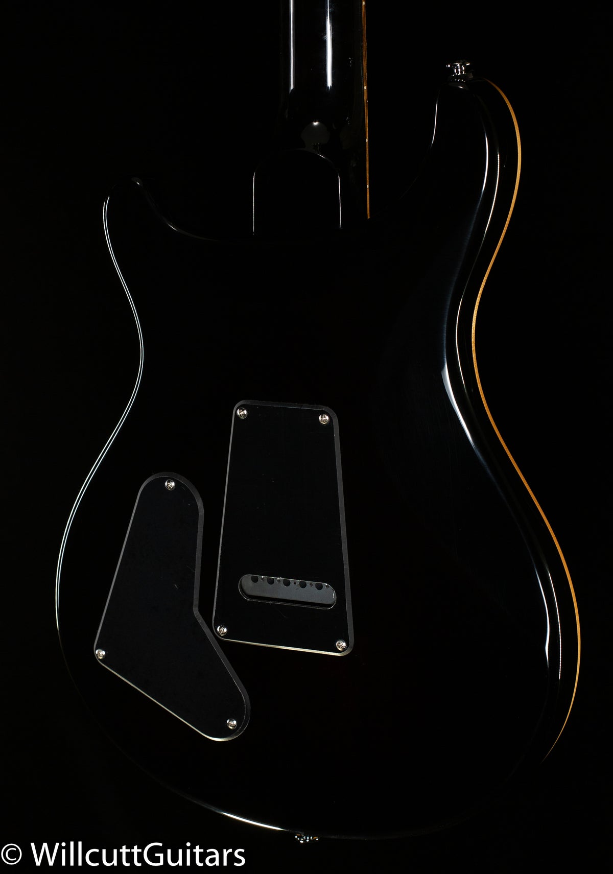 PRS SE Custom 22 Semi-Hollow Black Gold Sunburst (440)