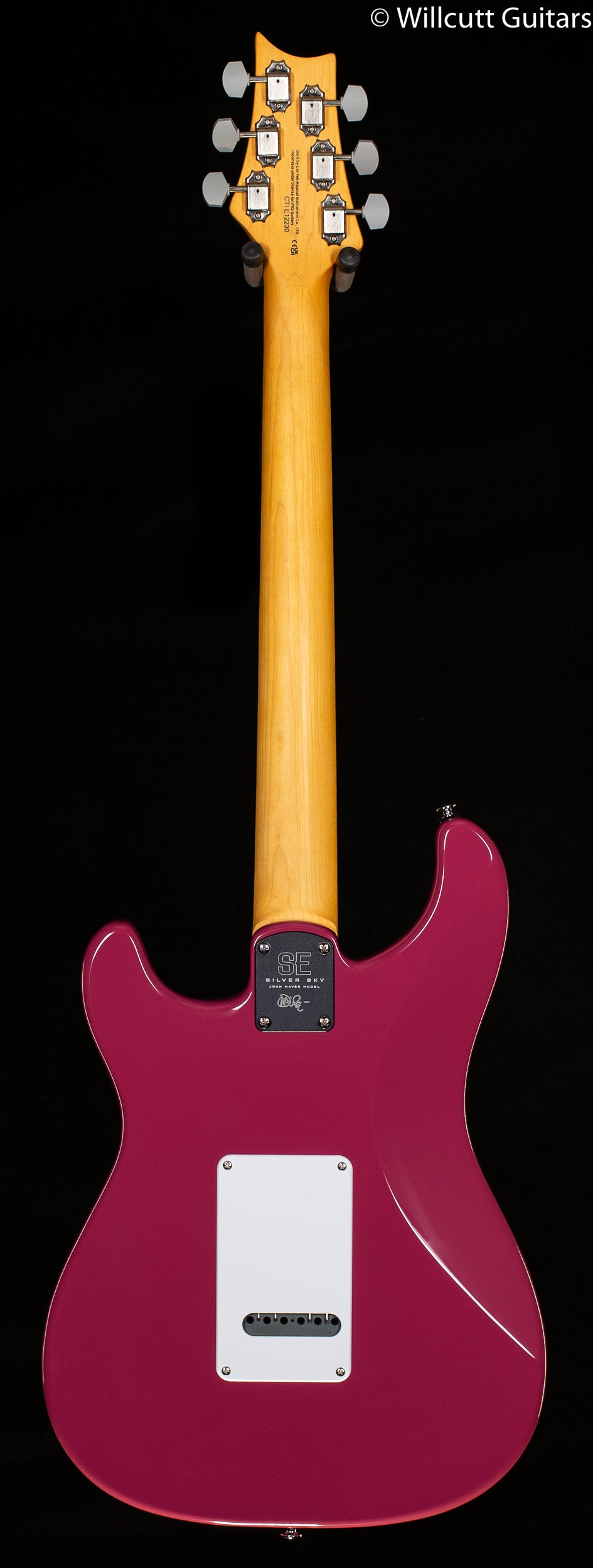 2022 PRS SE Silver Sky Dragon Fruit (230)