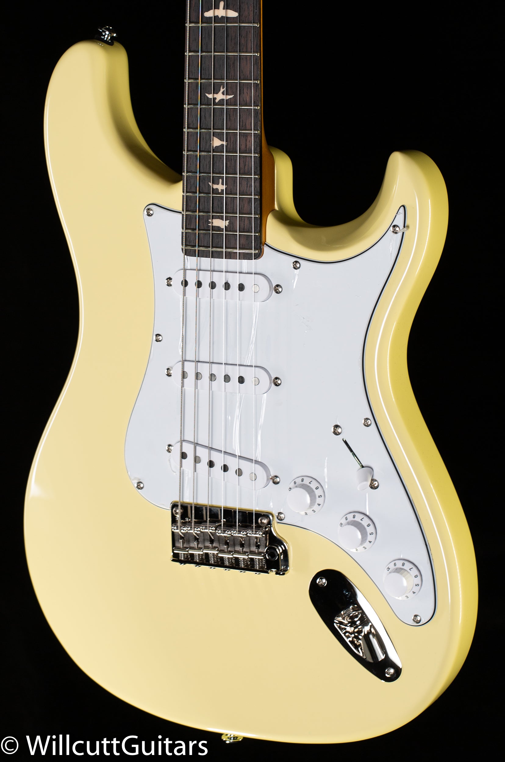 2022 PRS SE Silver Sky Moon White (688) - Willcutt Guitars