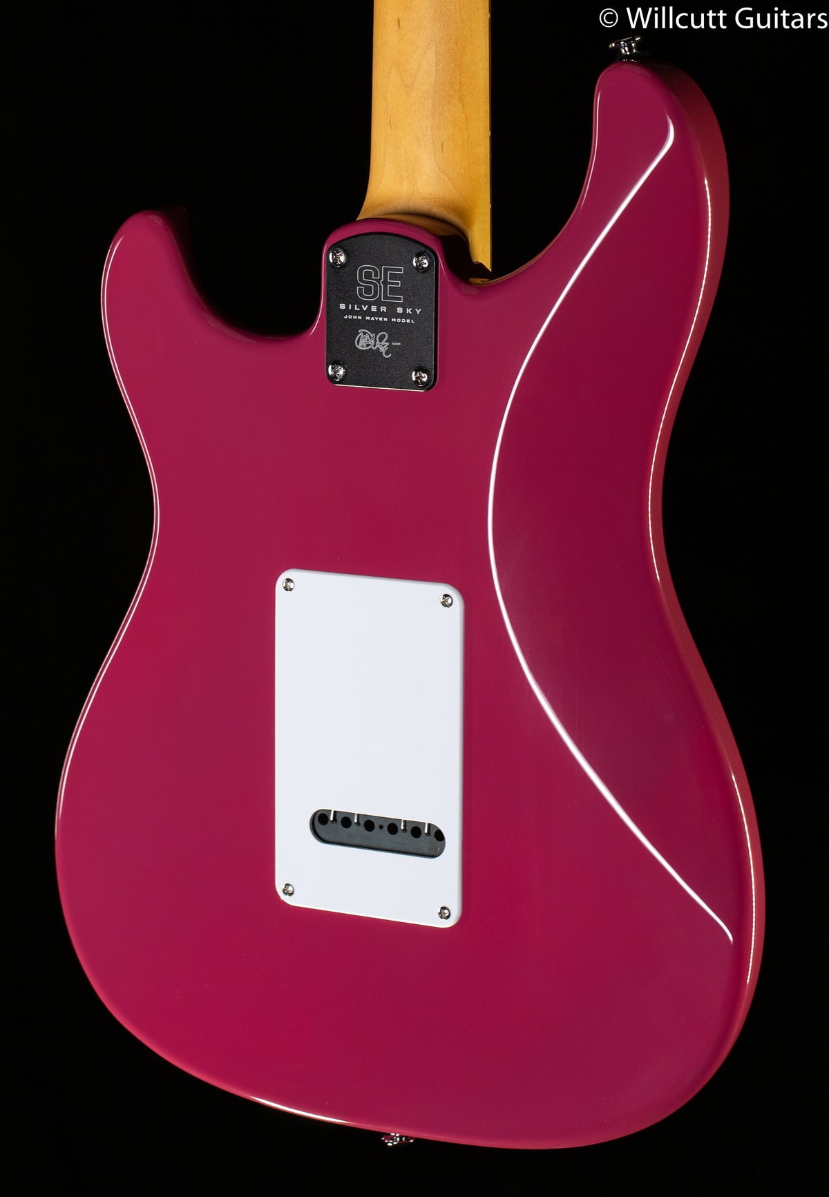 2022 PRS SE Silver Sky Dragon Fruit (583) demo