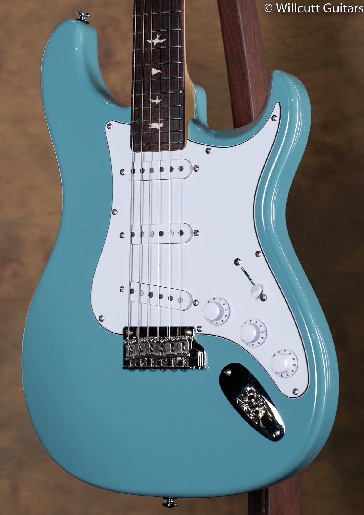 PRS SE Silver Sky Stone Blue