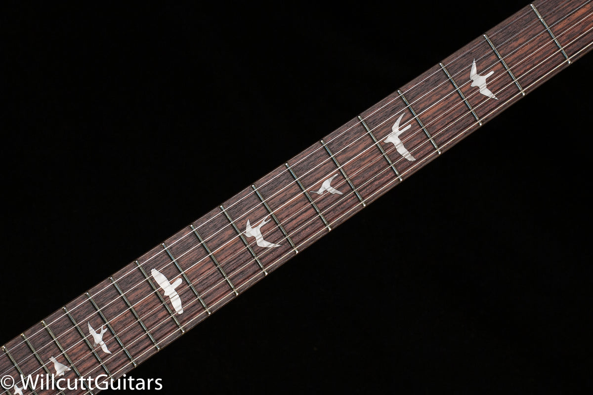 PRS SE Custom 24 Maple Top Faded Blue Burst Lefty (288)