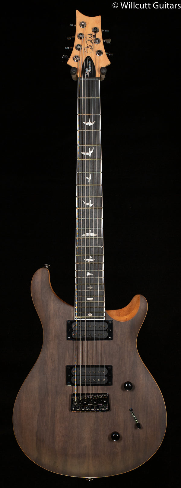 2022 PRS SE Mark Holcomb SVN 7 String Walnut Natural Satin (506