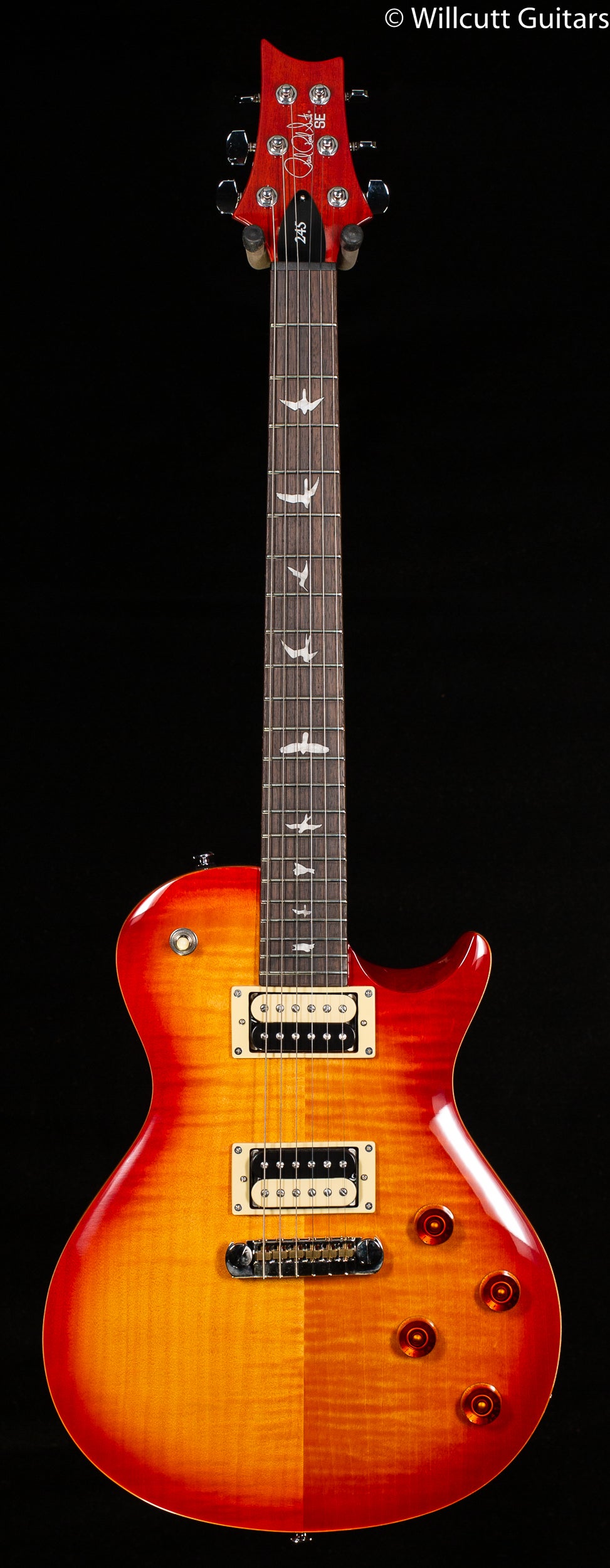 PRS SE 245 エレキギター サンバースト PRS SE 245 Vintage Sunburst (231) - Willcutt Guitars