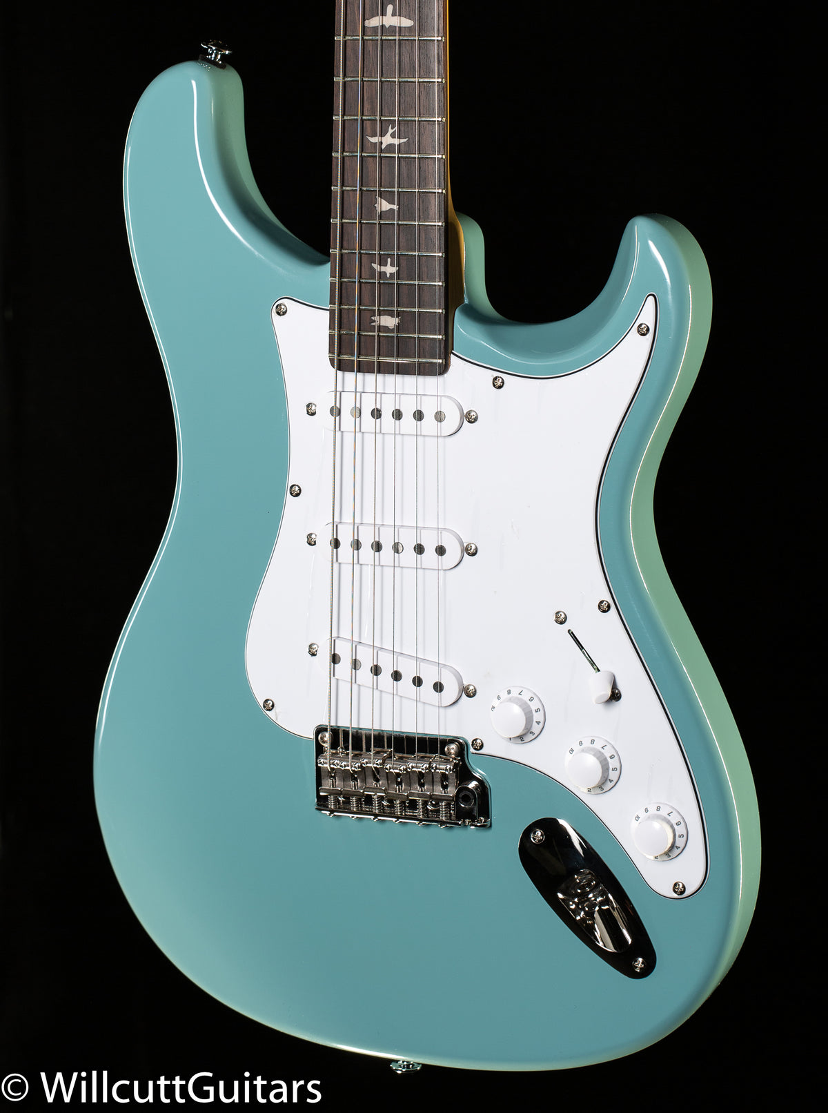 PRS SE Silver Sky Stone Blue Rosewood Fretboard (679)