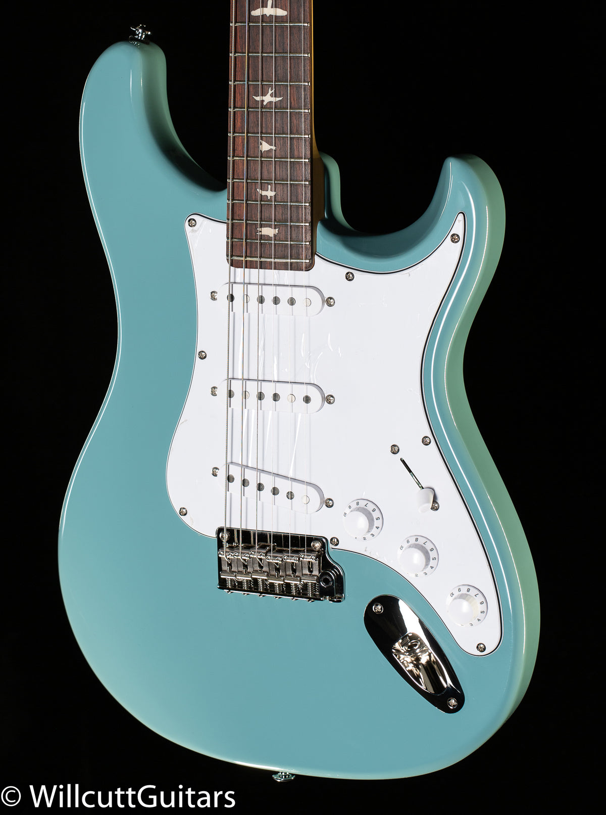 PRS SE Silver Sky Stone Blue Rosewood Fretboard (005)