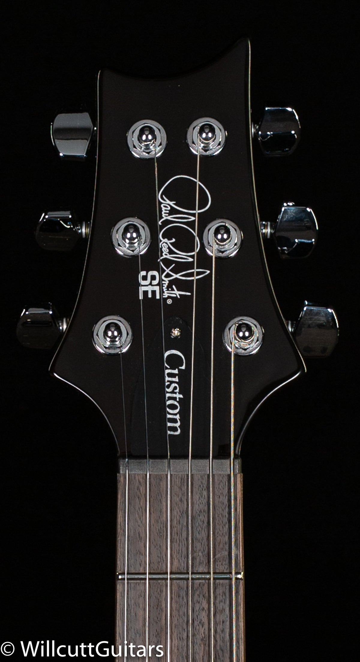 2022 PRS SE Custom 24 Black Gold Sunburst Lefty (364)