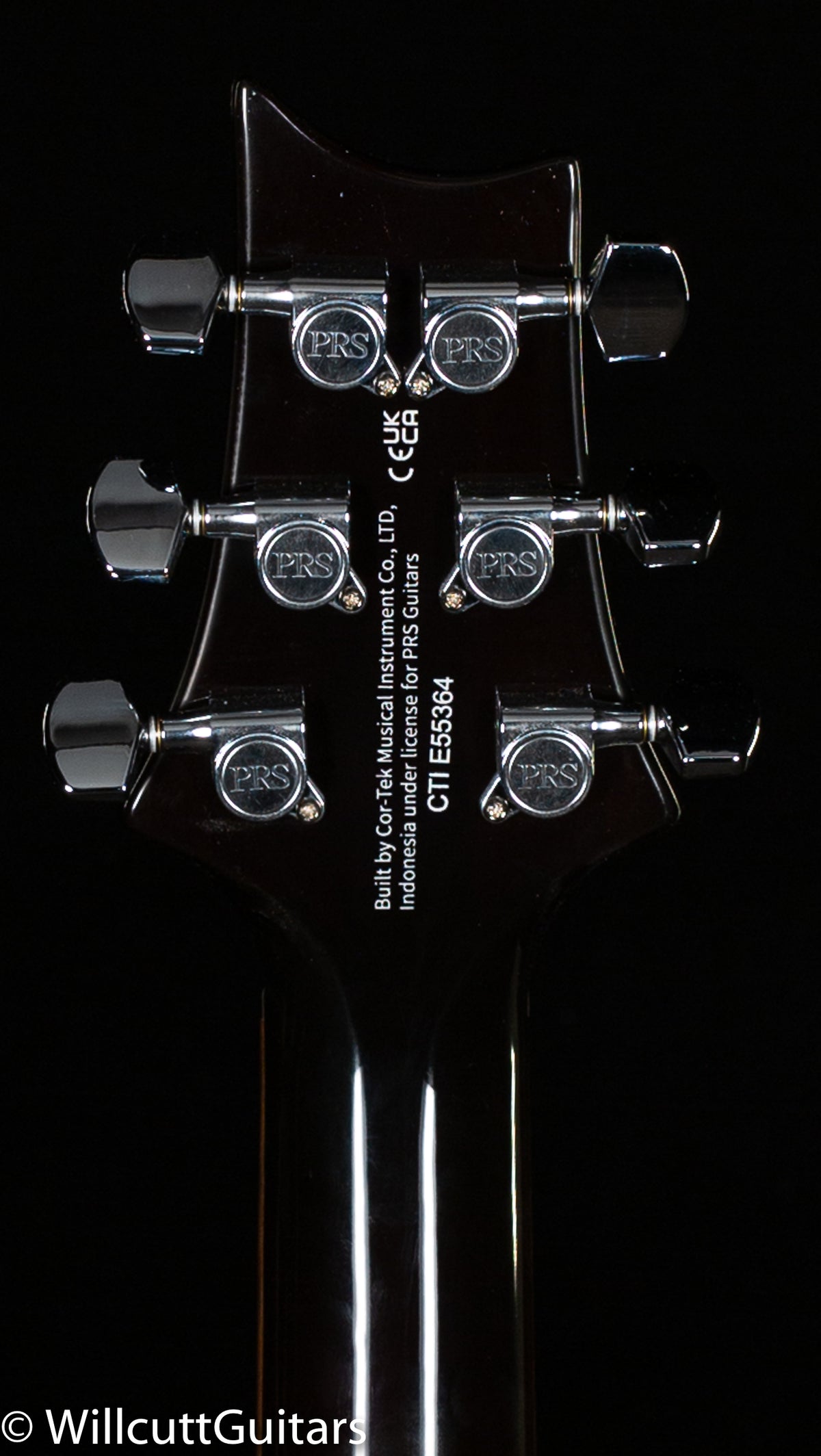 2022 PRS SE Custom 24 Black Gold Sunburst Lefty (364)