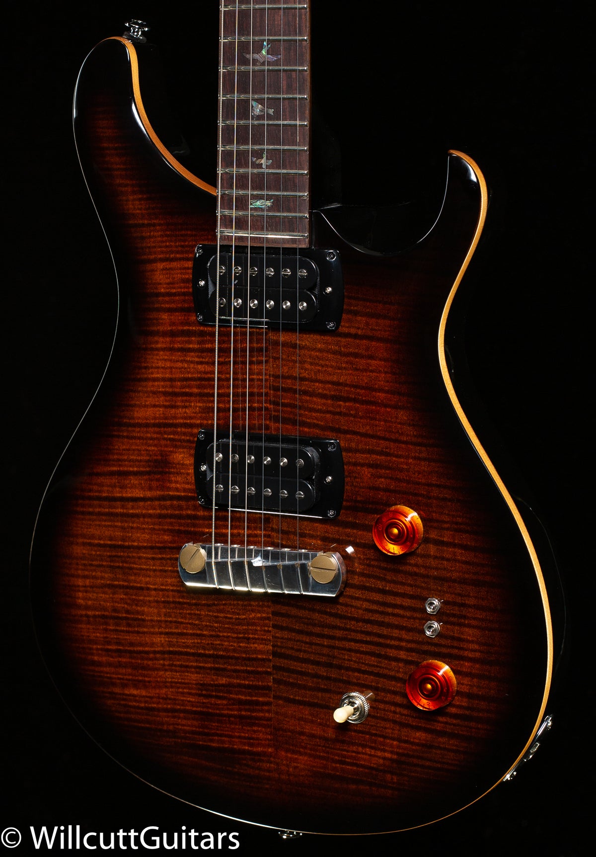 PRS SE Paul's Guitar Black Gold Sunburst (747)