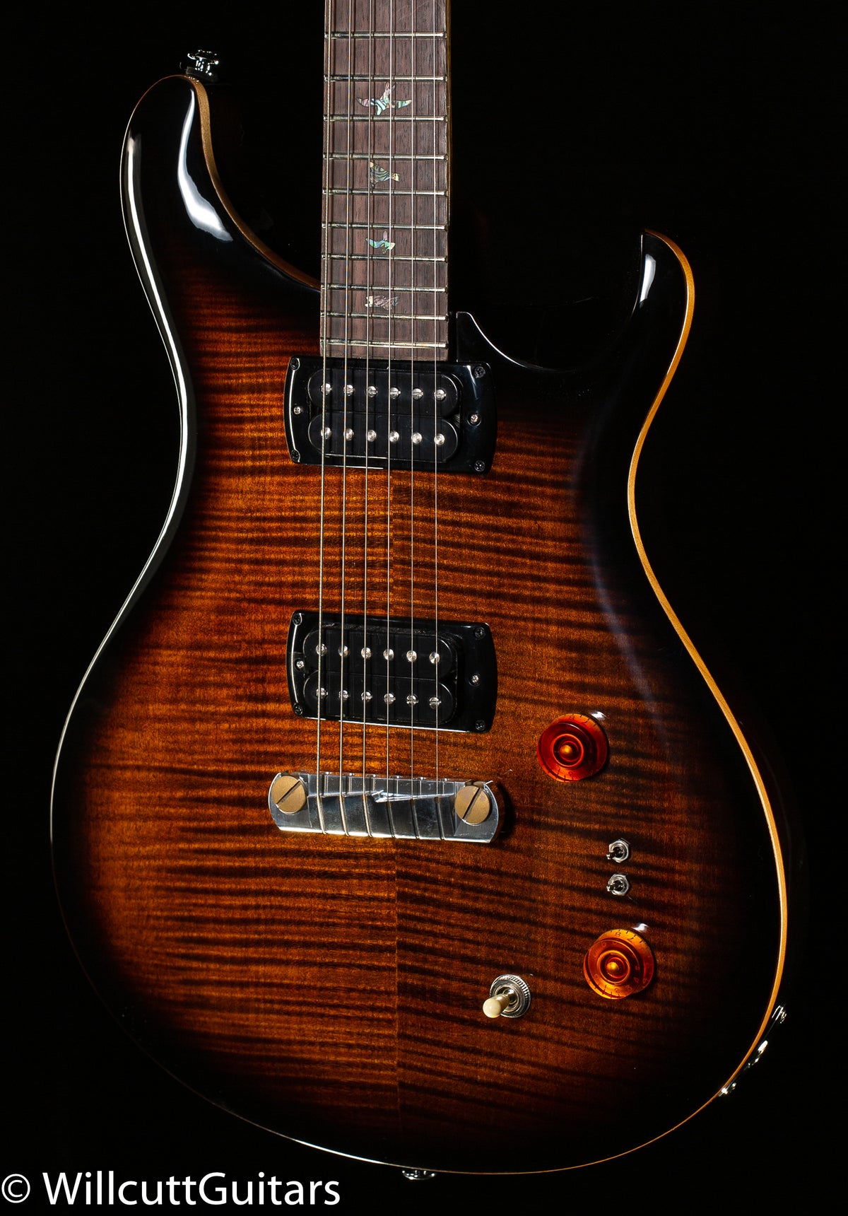 2022 PRS SE Paul&#39;s Guitar Black Gold Sunburst (540)