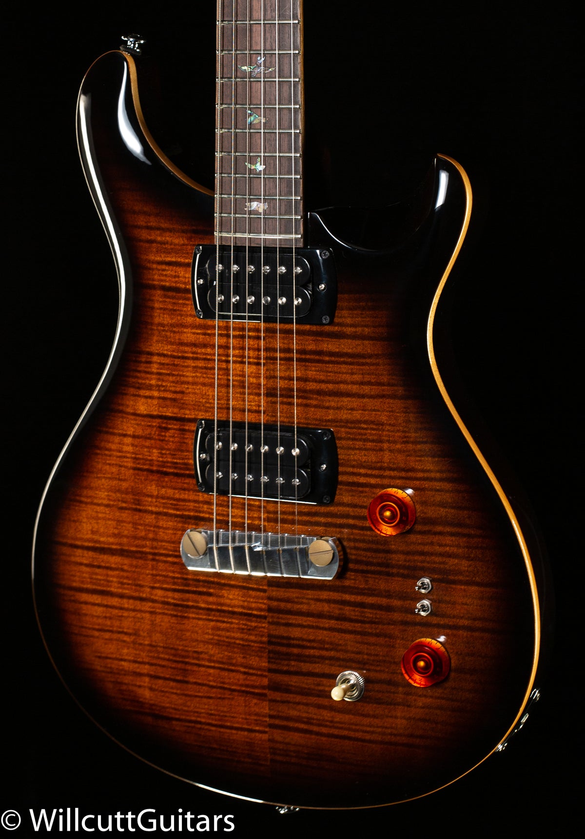 PRS SE Paul's Guitar Black Gold Sunburst (545)
