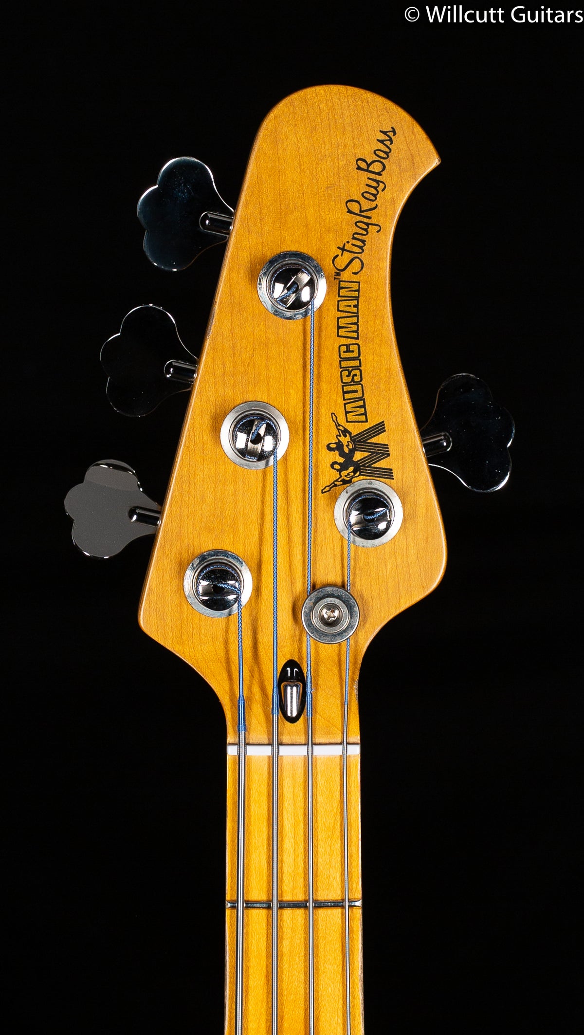 Ernie Ball Music Man Cliff Williams StingRay Bass Back in Burst Bass Guitar