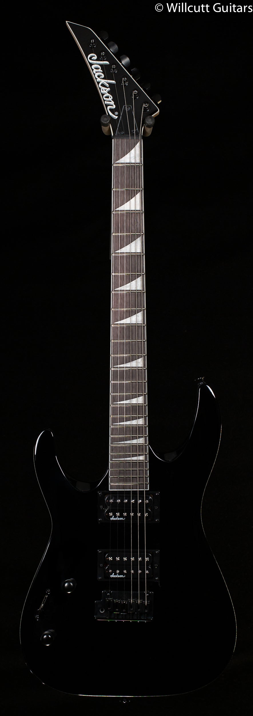 Jackson JS Series Dinky Arch Top JS22 DKA Amaranth Fingerboard Gloss Black (605)