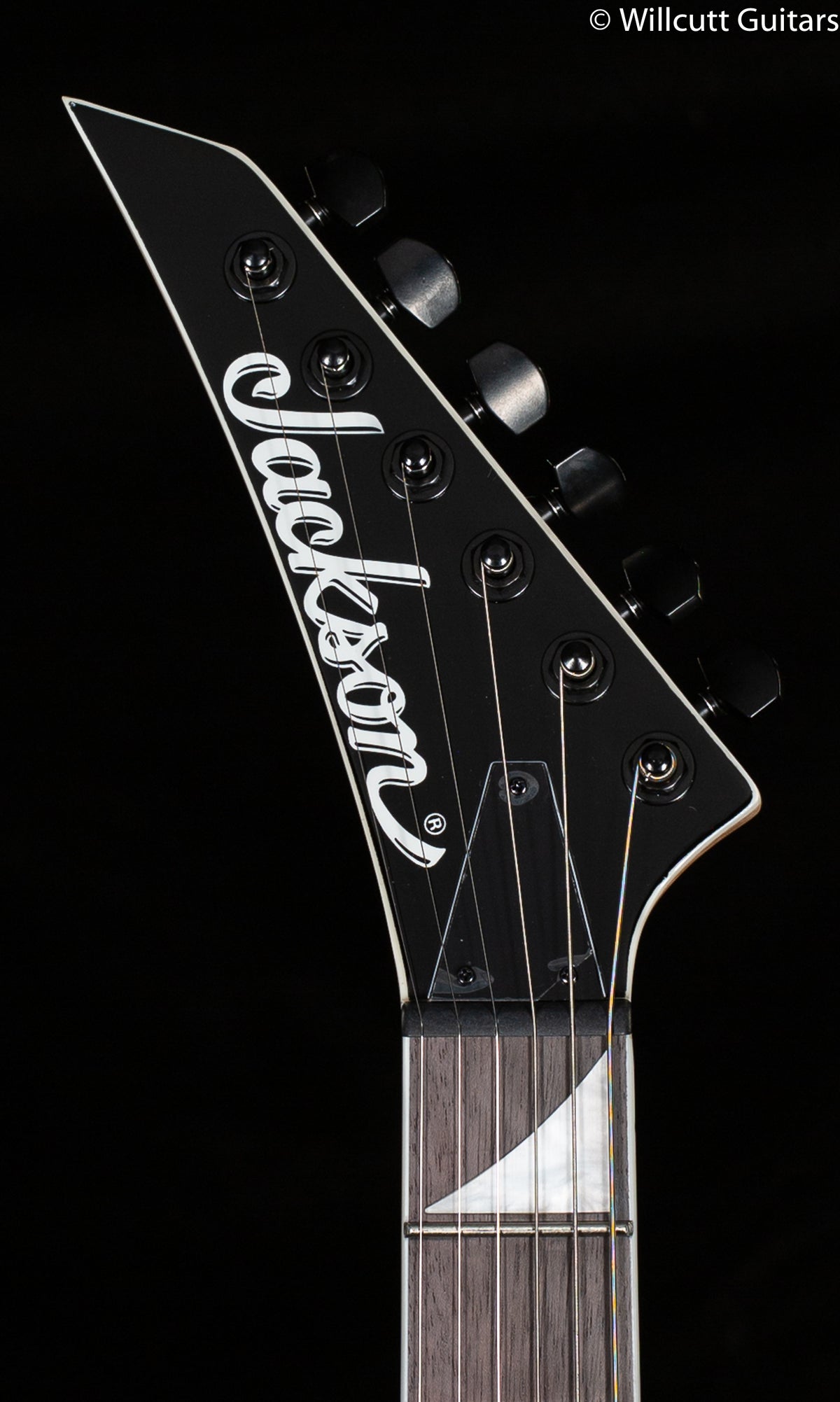 Jackson JS Series Dinky Arch Top JS22 DKA Amaranth Fingerboard Gloss Black (605)