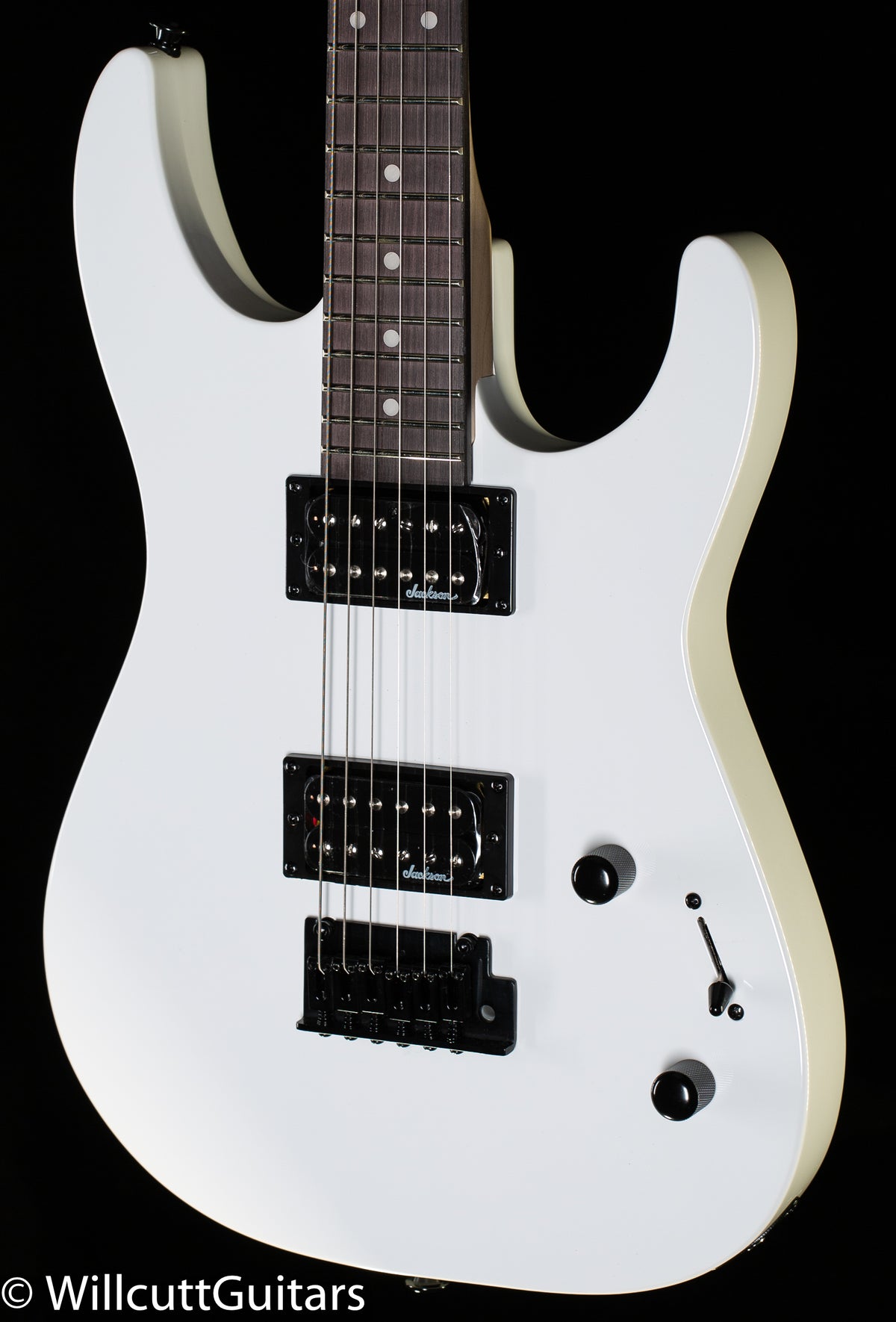Jackson JS Series Dinky JS11 Amaranth Fingerboard Snow White (784)