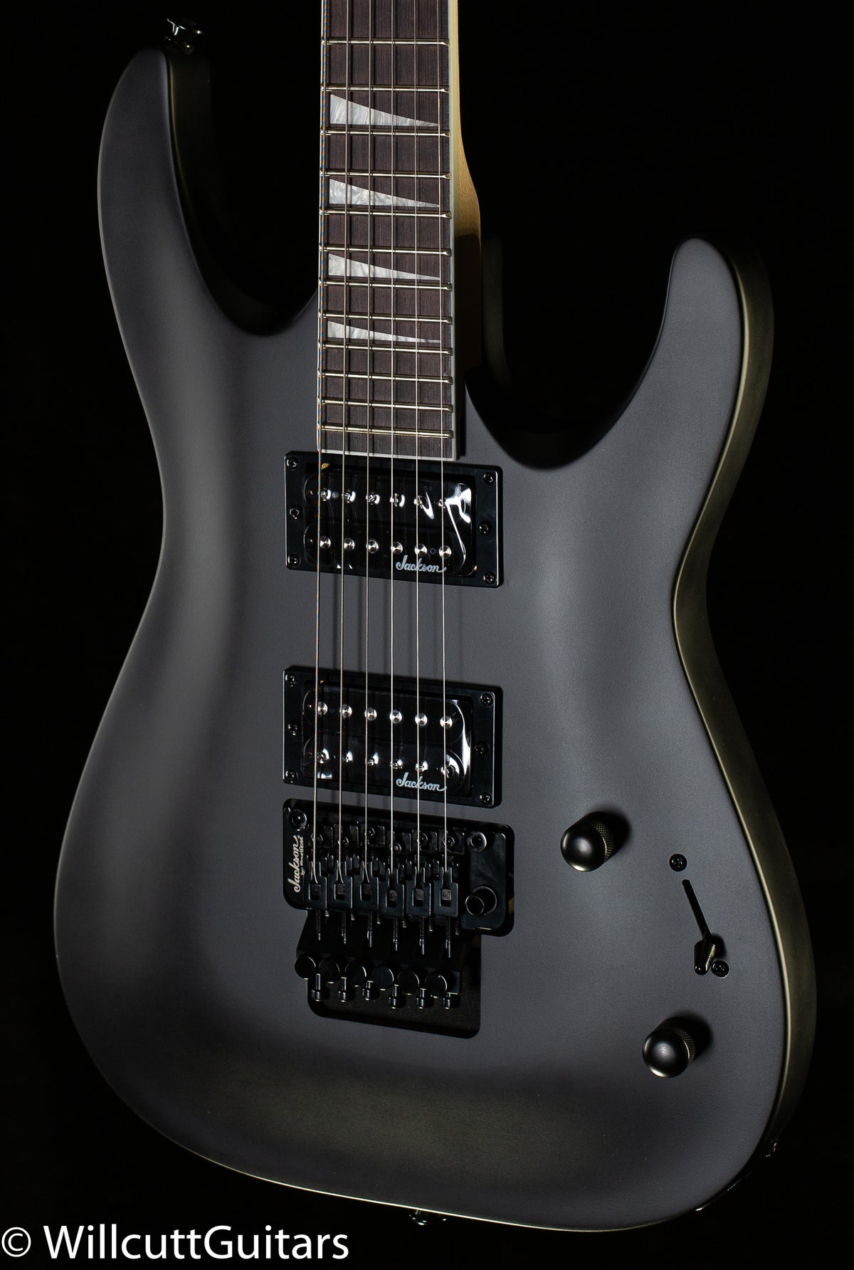 Jackson JS Series Dinky Arch Top JS32 DKA Amaranth Fingerboard Satin Black (701)