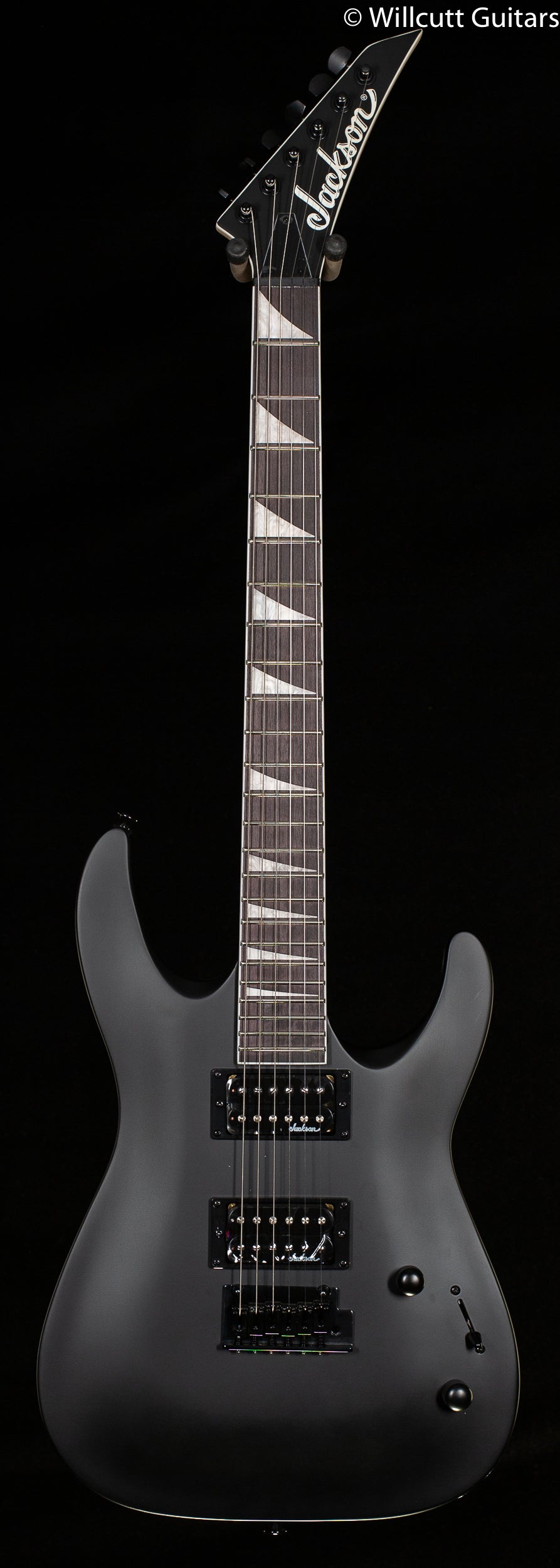 Jackson JS Series Dinky Arch Top JS22 DKA Amaranth Fingerboard Satin Black (802)