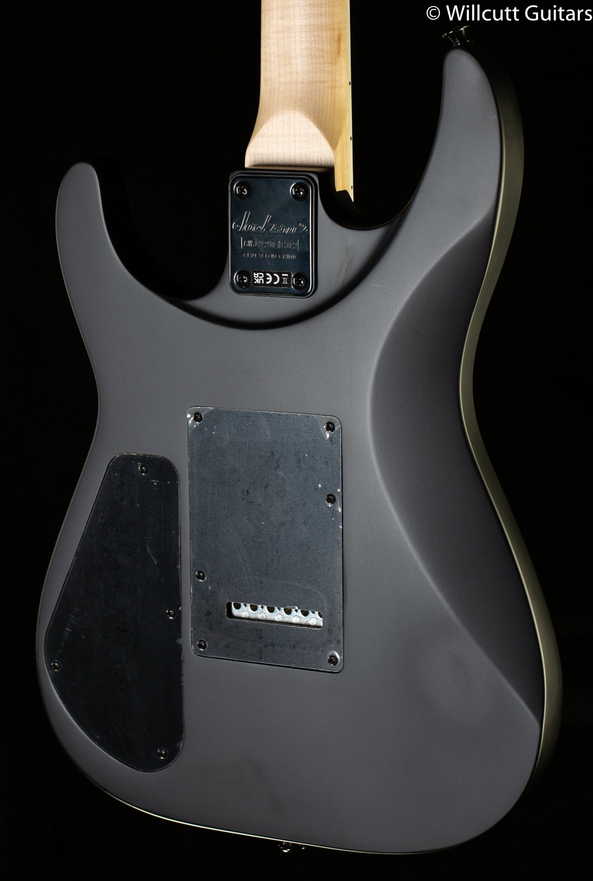 Jackson JS Series Dinky Arch Top JS22 DKA Amaranth Fingerboard Satin Black (802)