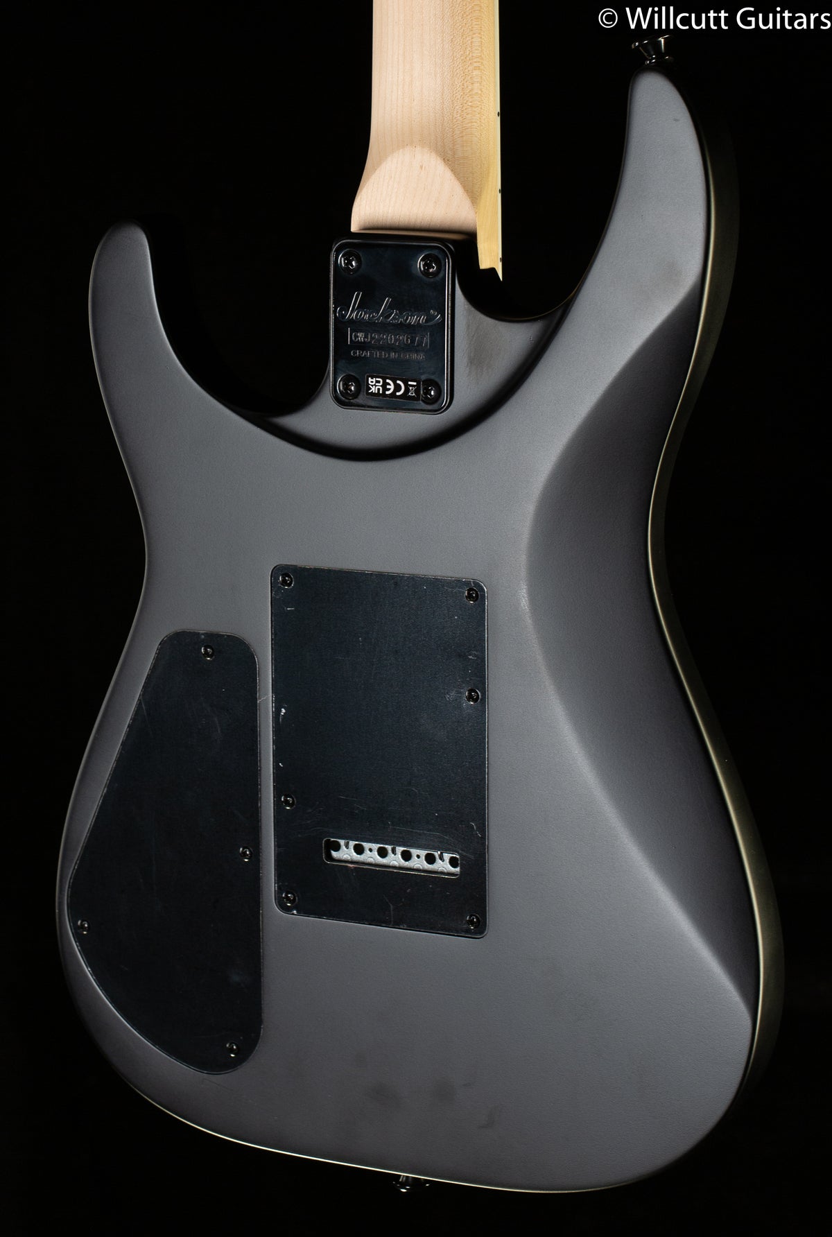Jackson JS Series Dinky Arch Top JS22 DKA Amaranth Fingerboard Satin Black (677)