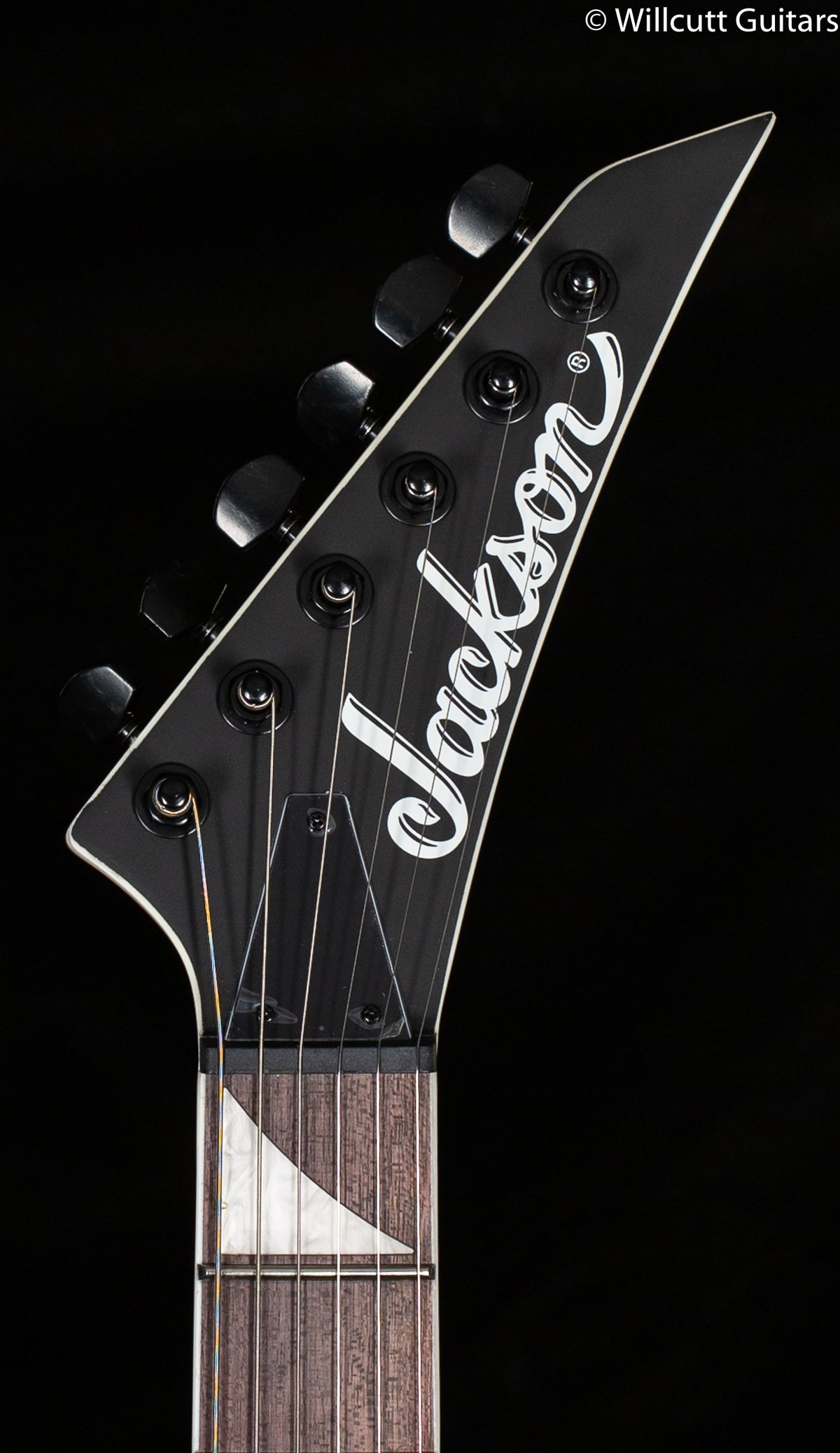 Jackson JS Series Dinky Arch Top JS22 DKA Amaranth Fingerboard Satin Black (677)