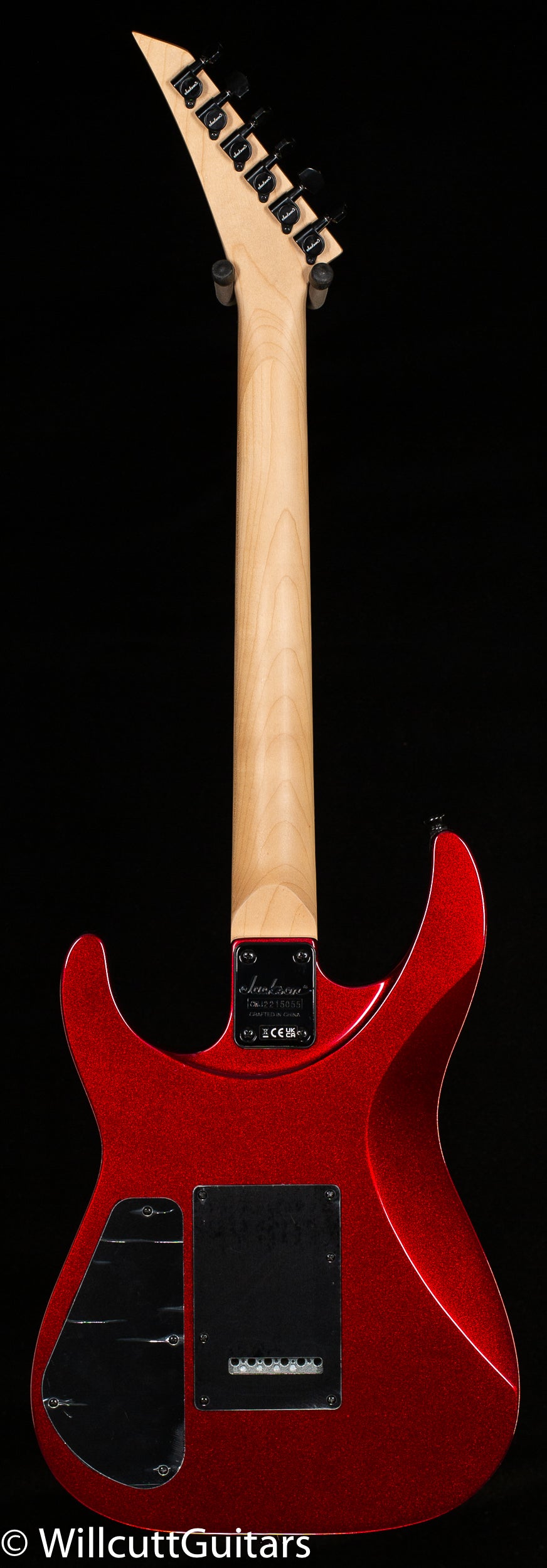 JS Series Dinky JS11 Amaranth Fingerboard Metallic Red (055) - Willcutt Guitars
