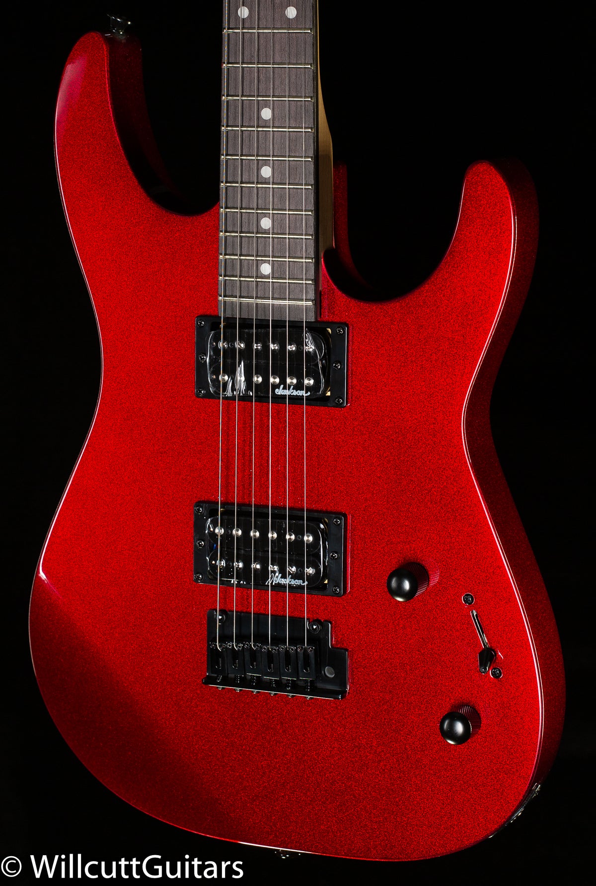 Jackson JS Series Dinky JS11 Amaranth Fingerboard Metallic Red (055)