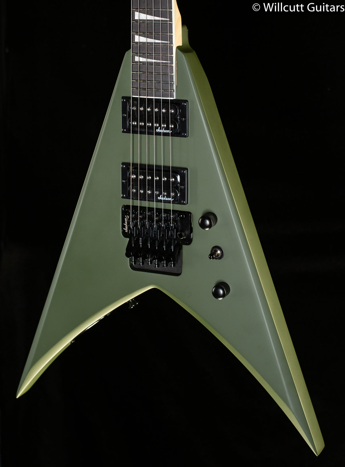 Jackson JS Series King V JS32, Amaranth Fingerboard, Matte Army Drab (740)